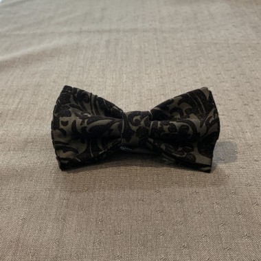 Black bow lahuri tie - product image