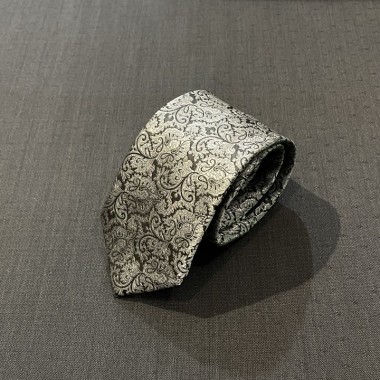 Ασημί γραβάτα λαχούρι - product image