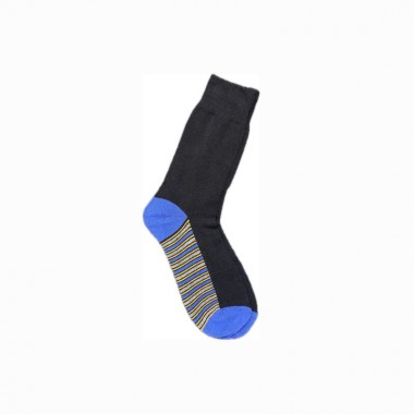 Ριγέ κάλτσες, μαύρο με διάφορα χρώματα - product image