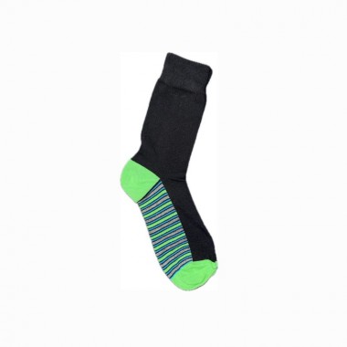 Striped socks, black multicolor - product image