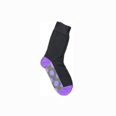 Polka dot socks, black multicolor - product image