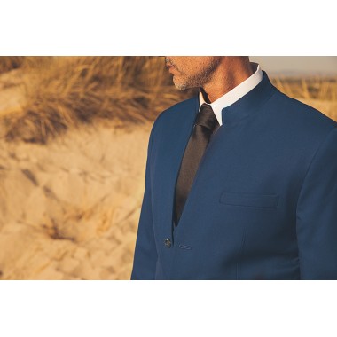 Royal Blue Long Mao jacket - product image